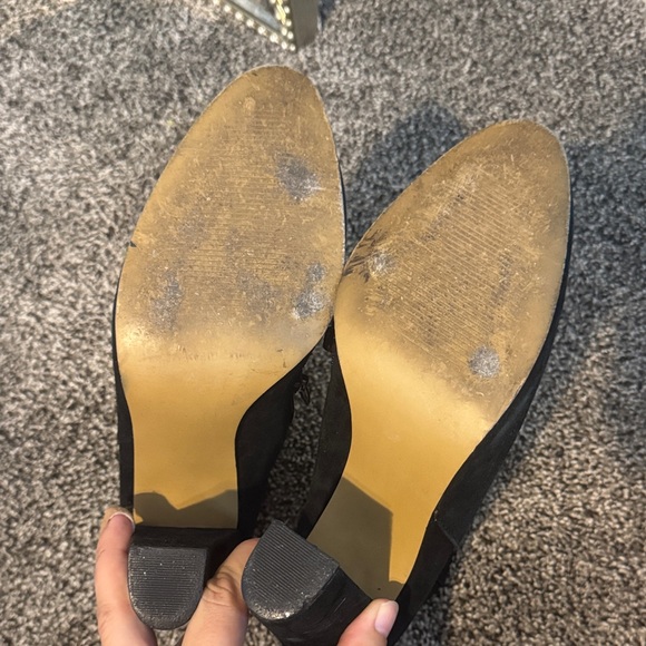 Steve Madden Glorious Black Ankle Booties - Picture 3 of 5